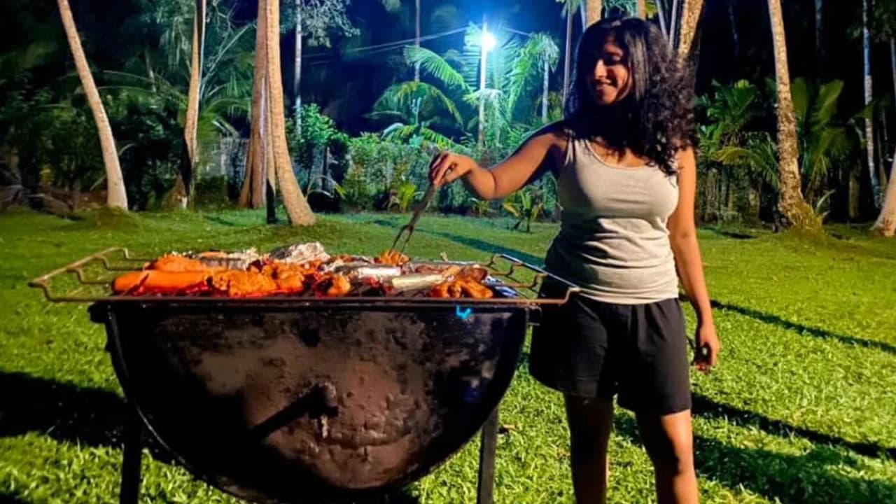 BBQ Area at Villa Hikkaduwa